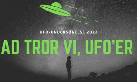 Det tror vi, ufoer er — dansk ufo-undersøgelse 2022