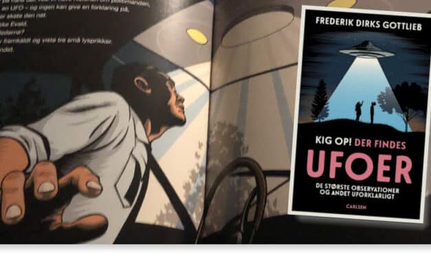 Kig op! Der findes ufoer — ny ufobog til børn og unge af værten på Flyvende tallerken